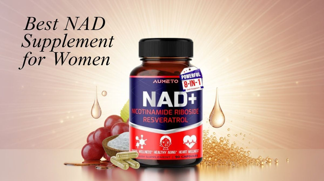 Best NAD Supplement for Women: 2025 Longevity Stack with Resveratrol for Radiant, Youthful Skin