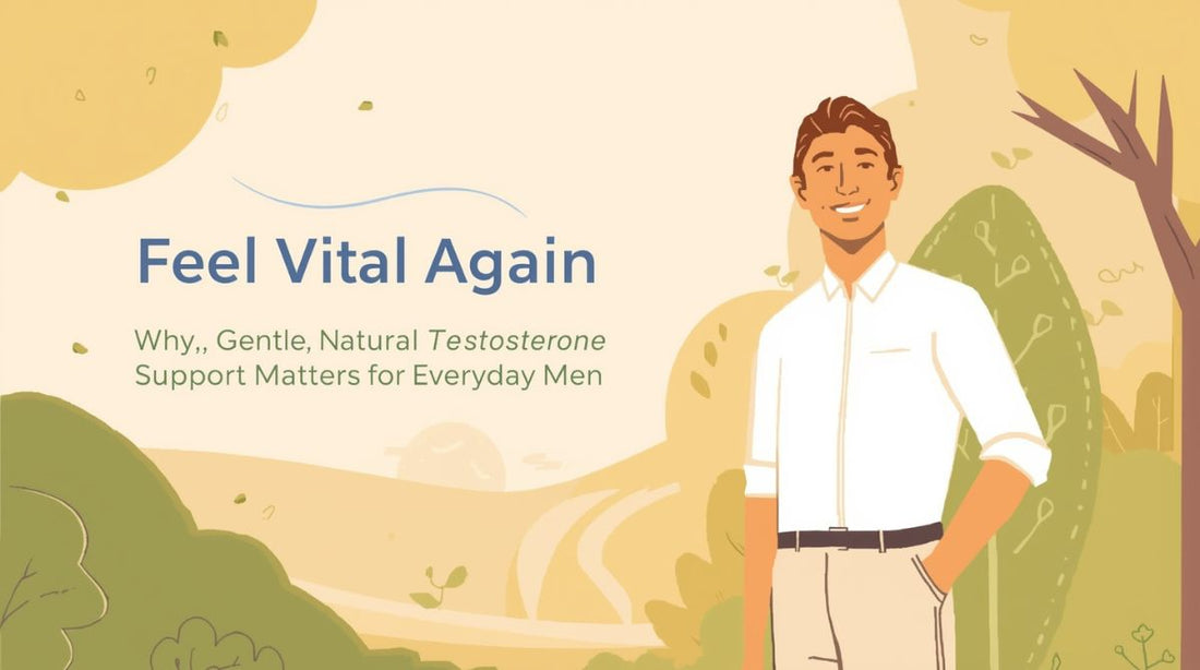 Feel Vital Again: Why Gentle, Natural Testosterone Support Matters for Everyday Men