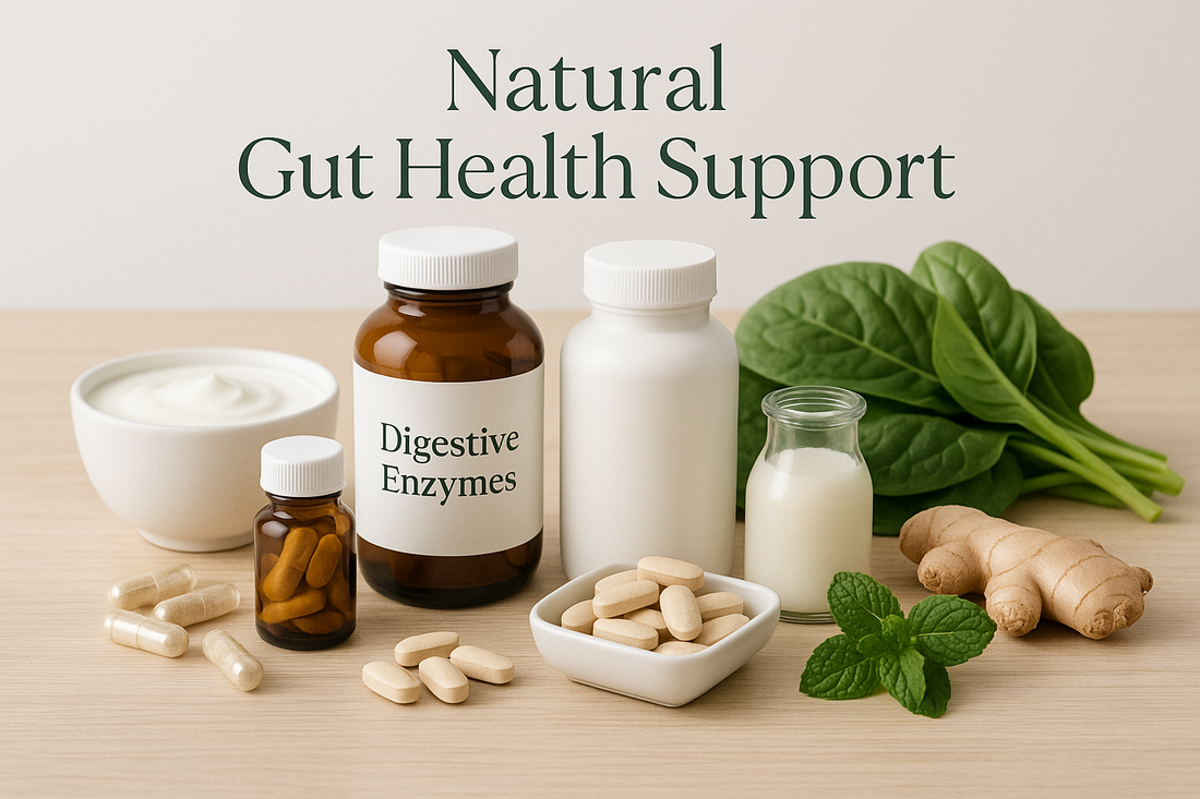 The Best Supplements for Gut Health: Natural Support for Digestion & Bloating