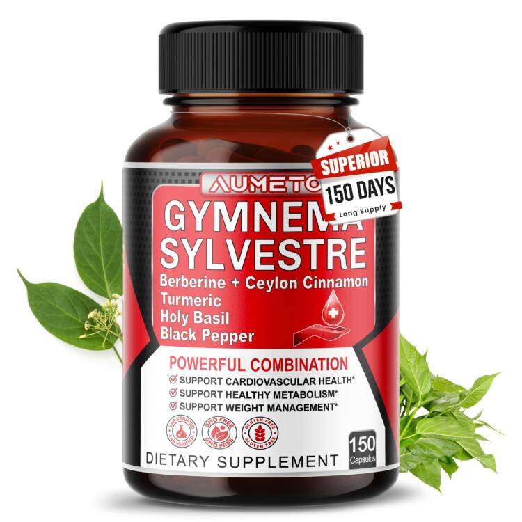 Ultra Gymnema Sylvestre 11,500 mg Maximum Potency with Berberine Ceylon Cinnamon Holy Basil