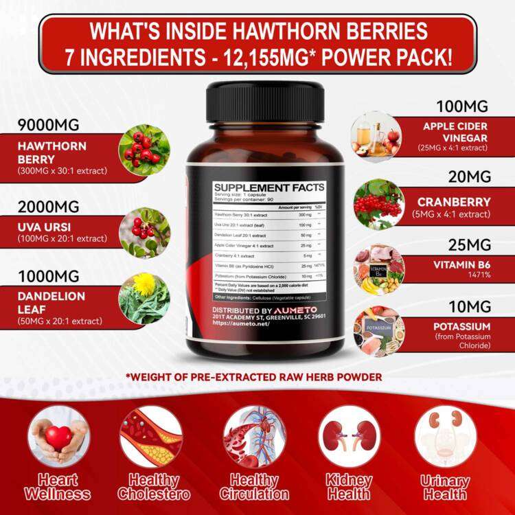 7 in 1 Ultra Hawthorn Berry