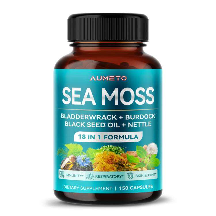 Premium Sea Moss with Black Seed Oil