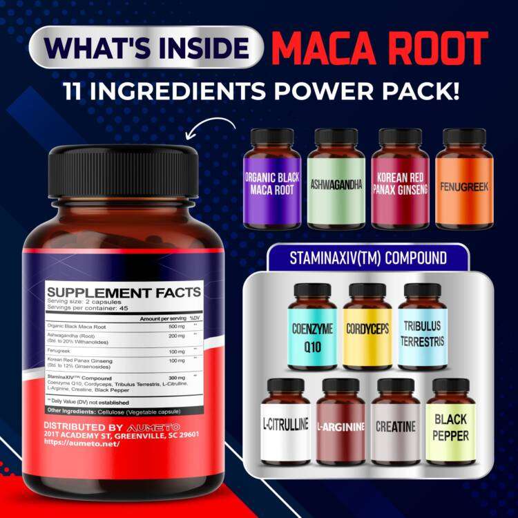 Ultra Maca Root with Ashwagandha
