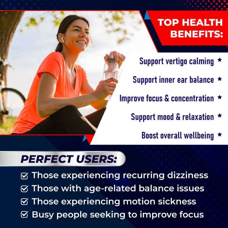 Vertigo Support with Ginkgo Biloba