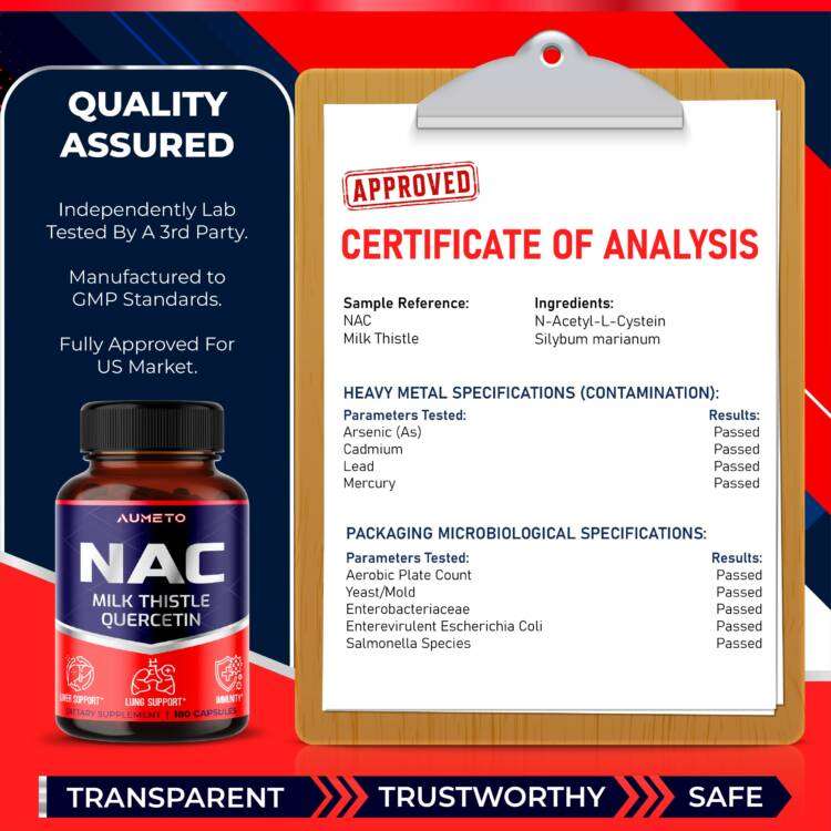 Nac Supplement N-Acetyl-L-Cysteine
