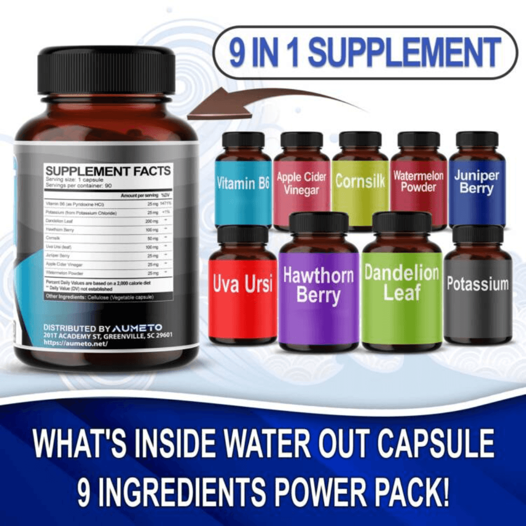 Ultra Natural Water Out Pills