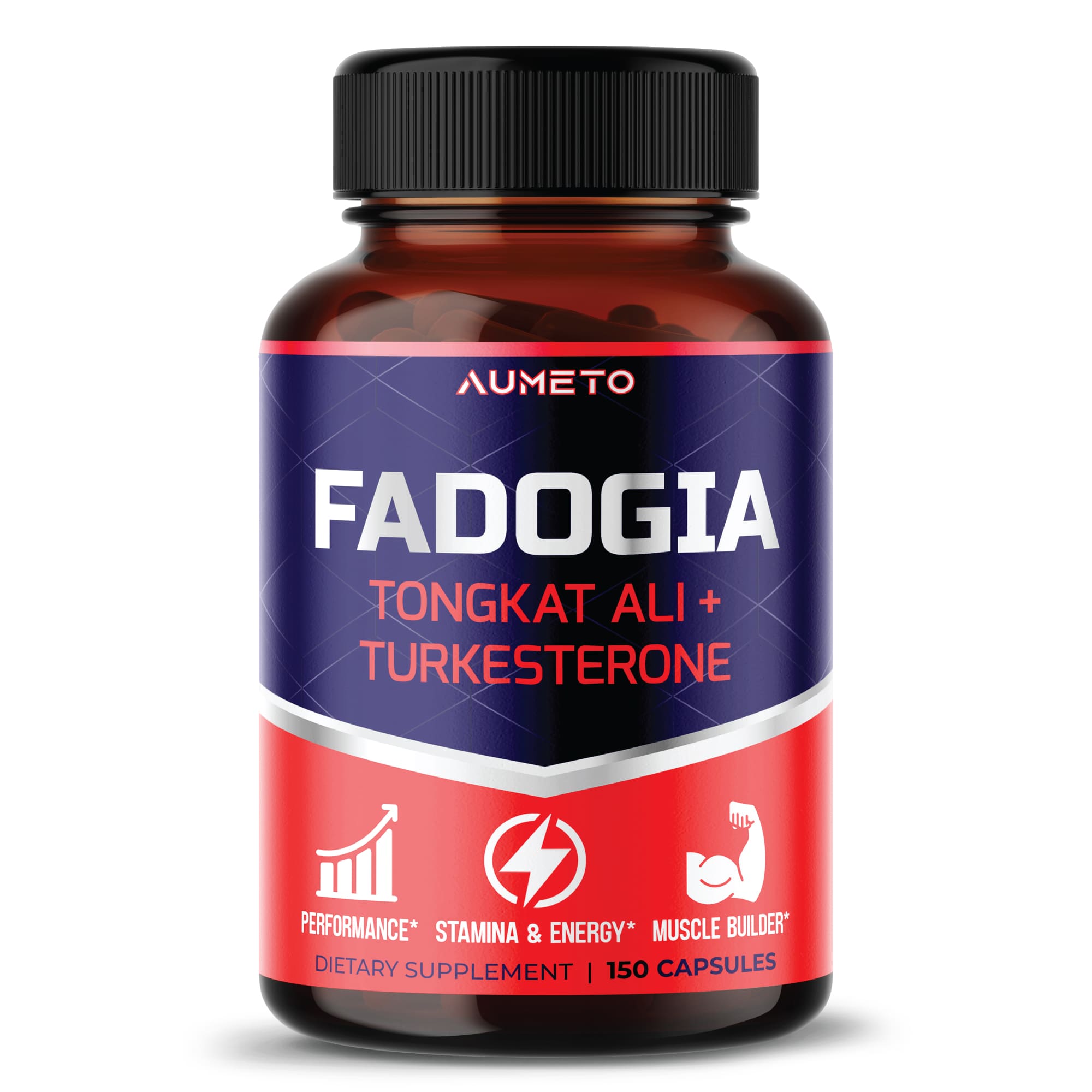 Fadogia Agrestis 12200mg with Turkesterone Tongkat Ali Maca Root Panax Ginseng VIT D3- Energy Workout Memory Support